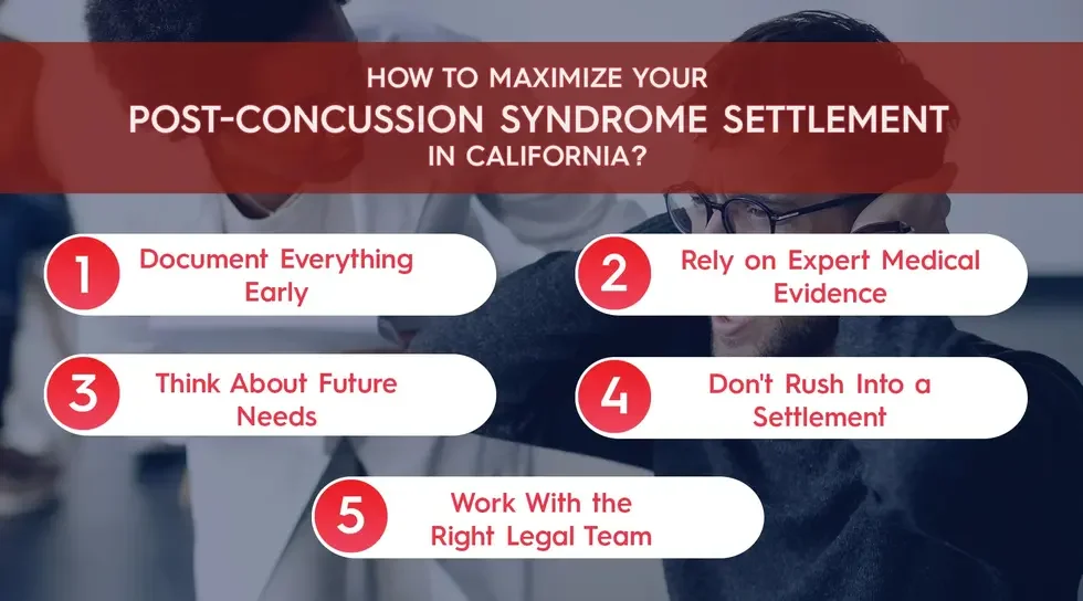 How to Maximize Your Post-Concussion Syndrome Settlement in California