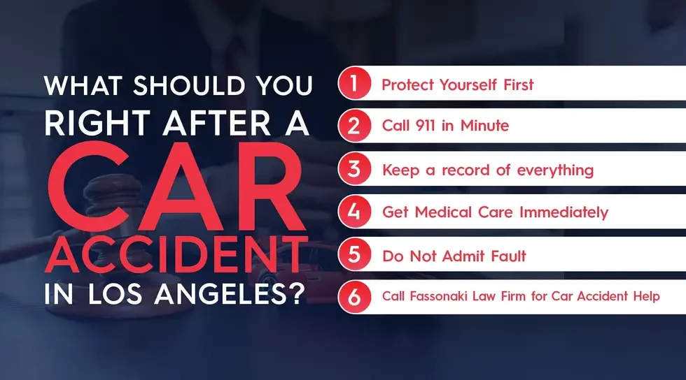 What Should You Do Right After a Car Accident in Los Angeles