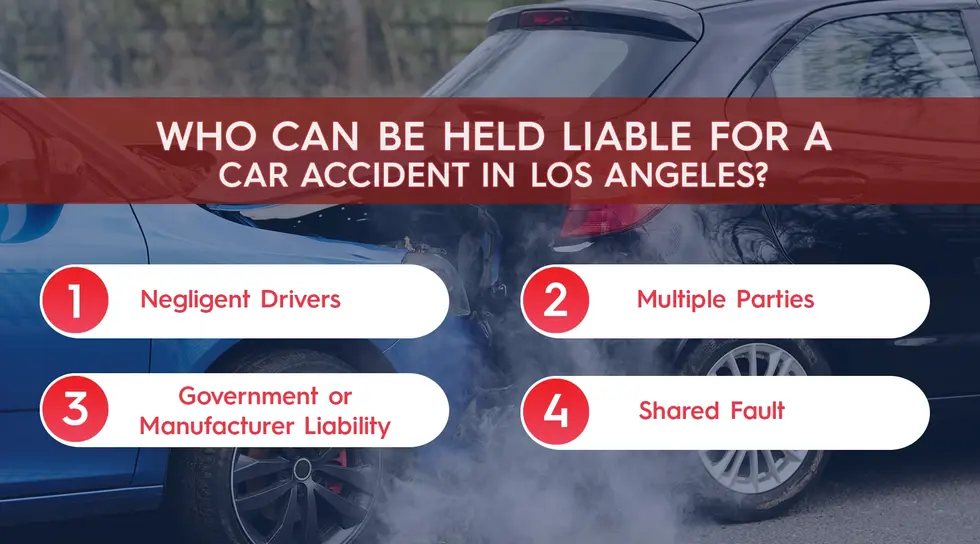 Who Can Be Held Liable for a Car Accident in Los Angeles